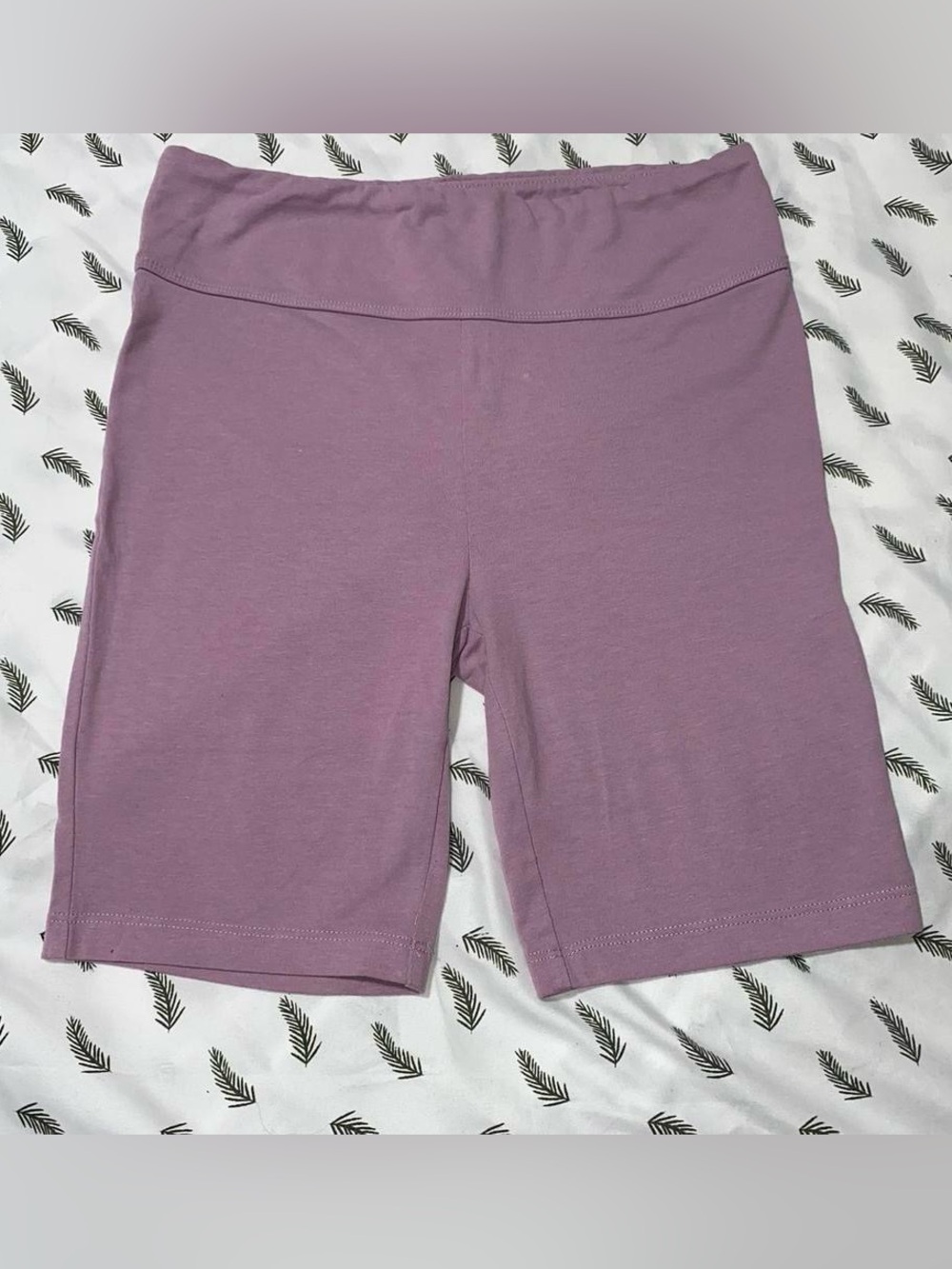 Nordstrom Mauve High-Rise Bike Shorts